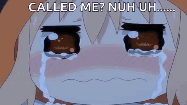 Umaru Call Me GIF