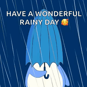 Umbrella Rain GIF