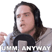 Umm Anyway Sam Johnson Sticker