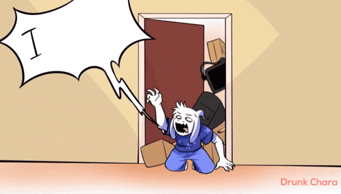 Undertale Drunk Chara GIF