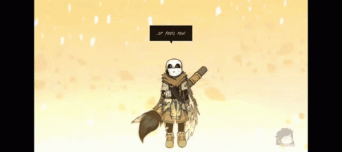 Underverse Ink Sans GIF. This 498 x 222 animated GIF is part of our sans shrug collection. Created by NatteWinter. View the original animation, share it, or…