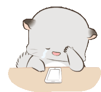 Unhappy Upset Sticker