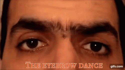 Unibrow Dance Eyebrow Dance GIF. This 498 x 280 animated GIF is part of our homestuck eyebrow wiggle collection. Created by Iaje. View the original…