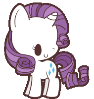 Unicorn Cute Baby Sticker