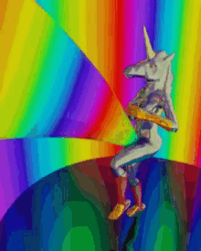 Unicorndance Rainbow GIF