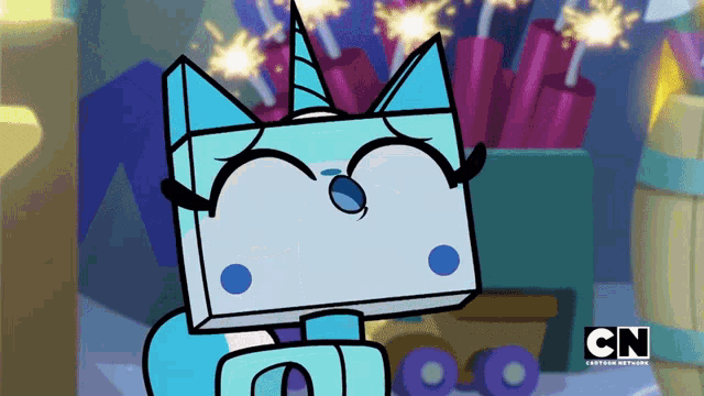 Unikitty Crying GIF