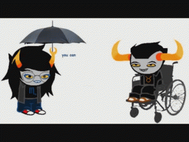 .-. GIF. This 373 x 280 animated GIF is part of our homestuck eyebrow wiggle collection. View the original animation, share it, or browse related GIFs.