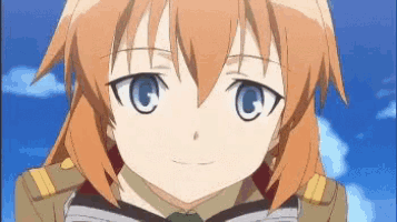 ストライクウィッチーズ ニコニコ 笑顔 GIF