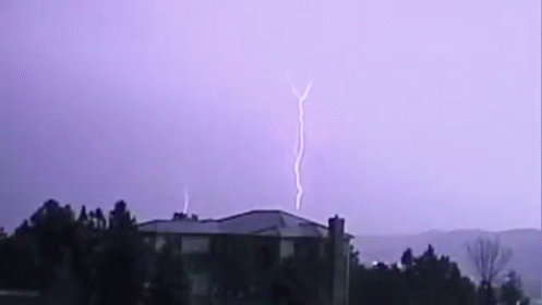 Upward Lightning GIF