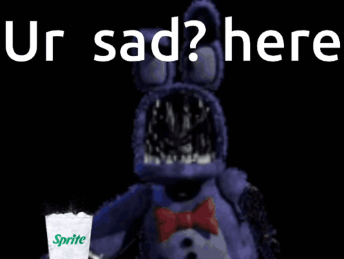Ur Sad Withered Bonnie GIF