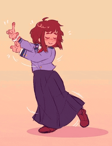 Uraraka Dance GIF