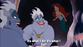 Ursula Little Mermaid GIF