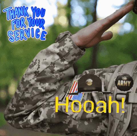 Us Army GIF. This 480 x 476 animated GIF is part of our hooah collection. Created by sobronxjourno. View the original animation, share it, or browse related…