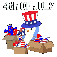 Usa America Sticker