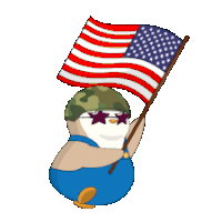 Usa United States Sticker
