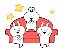 Usagy Usagyuuun Sticker