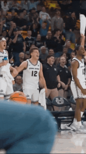 Utah State University College Basketball GIF