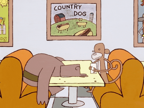 Utica Cartoon Monkey GIF