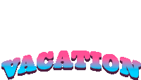 Vacation Time Off Sticker