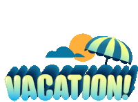 Vacation Time Off Sticker
