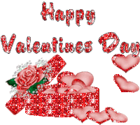 Valentine Hearts Sticker