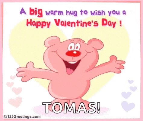 Valentine Hug Happy Valentines Day GIF
