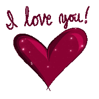 Valentine Love You Sticker