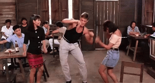 Van Damme Dance GIF. This 498 x 268 animated GIF is part of our jean claude van damme bailando collection. Related themes include dance. Created by…