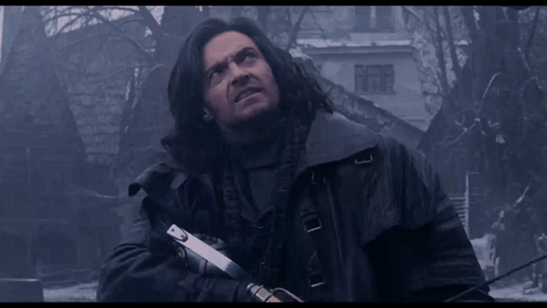 Van Helsing Sign Of The Cross GIF