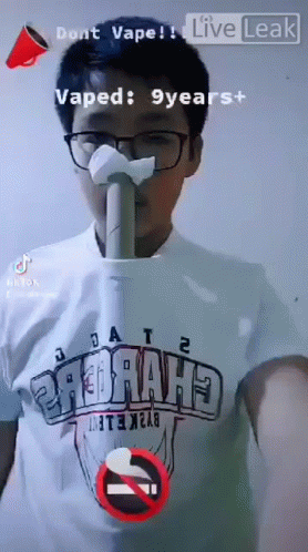 Vape Dont Vape GIF. This 278 x 498 animated GIF is part of our cancer de mama collection. Created by Thugshakerballs. View the original animation, share it…