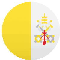 Vatican Flags Sticker