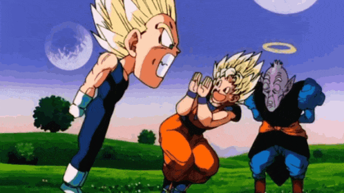Vegeta Goku GIF