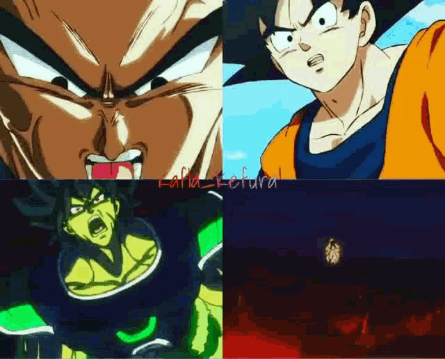 Vegeta Goku GIF
