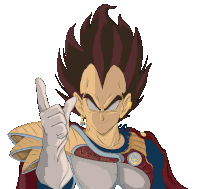 Vegeta Prince Vegeta Sticker