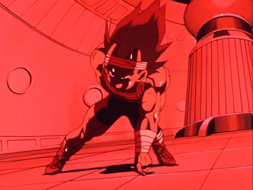 Vegeta Push Ups One Finger GIF. This 498 x 374 animated GIF is part of our vegeta collection. Related themes include dragon ball, dragon ball z, red…