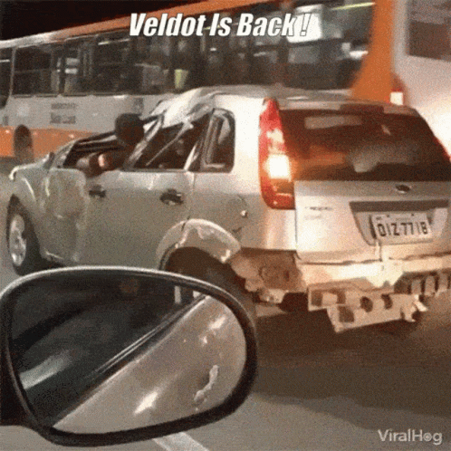 Veldot Is Back Car GIF