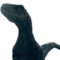 Velociraptor Jurassic World Dominion Sticker