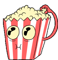 Ven Ho Nor Pop Popcorn Sticker