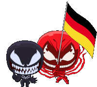 Venom Fahne Sticker