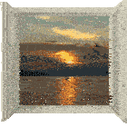 Ventana Amanecer Sticker