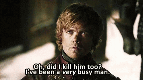 Very Busy Man Did I Kill Him Too GIF