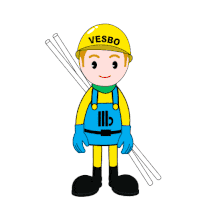Vesbo Thanks Sticker