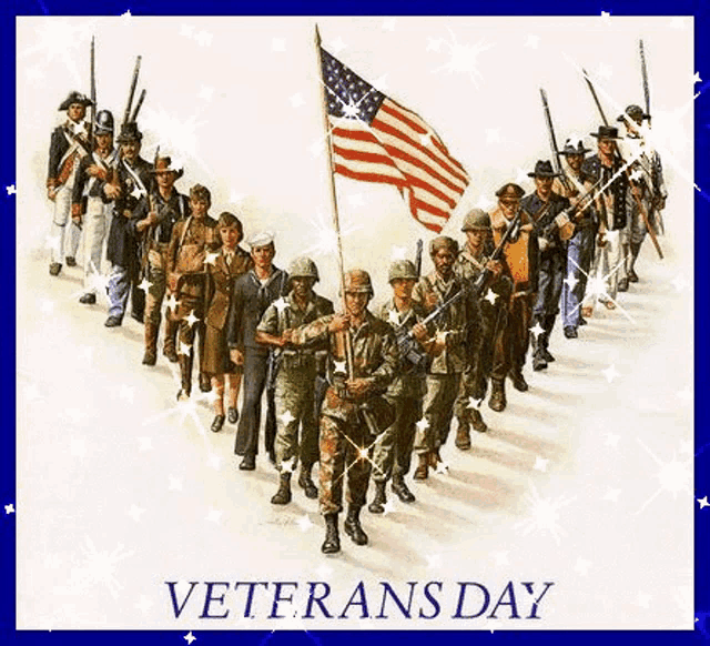 Veterans Day Sparkle GIF