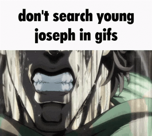 Vfan Vfant GIF. This 498 x 443 animated GIF is part of our jojo oh no collection. Related themes include jojo. Created by vfantastv. View the original…