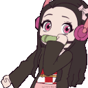 Vibe Nezuko Sticker