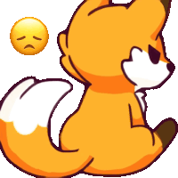 Vicksy Fox Sticker