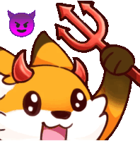 Vicksy Fox Sticker