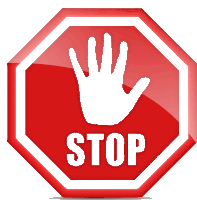 Victim2 Stop Sticker