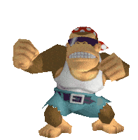 Video Games Monkey Sticker