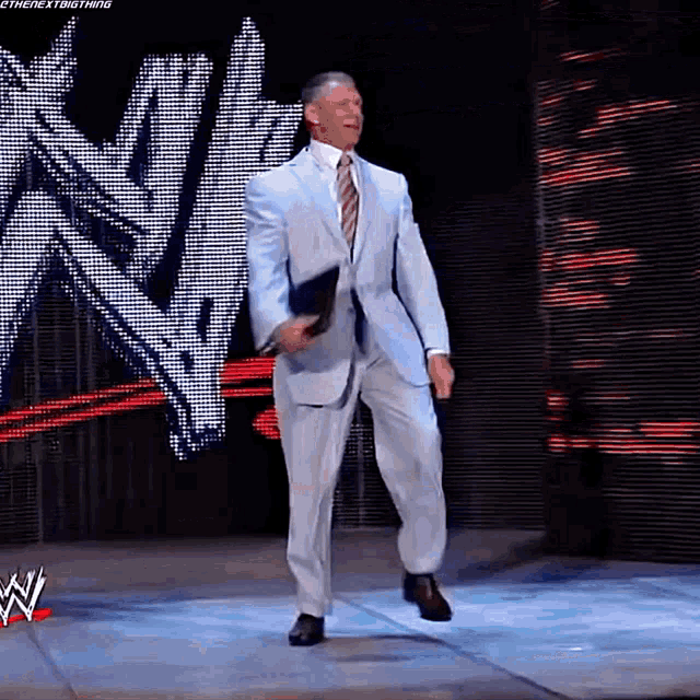 Vince Mc Mahon Walking GIF